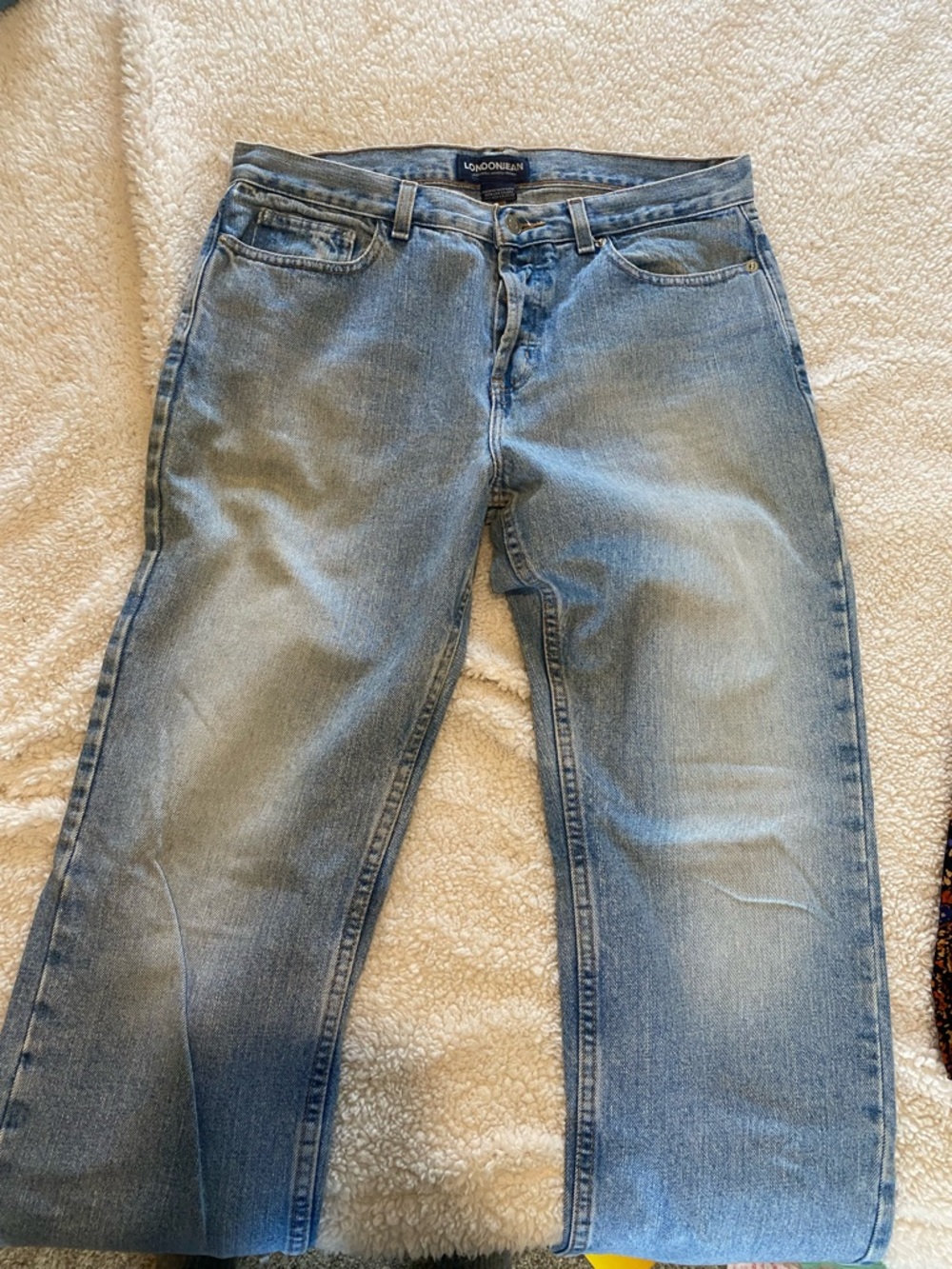 LONDONJEAN Light Blue Straight Leg Women’s Jeans